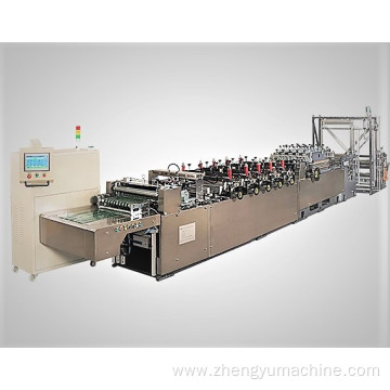 3 side with zipper pouch making machine